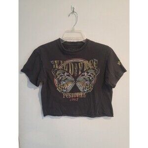 Fifth Sun Wild and Free Festival 1967 August Dates Women’s Crop Top Sz Small